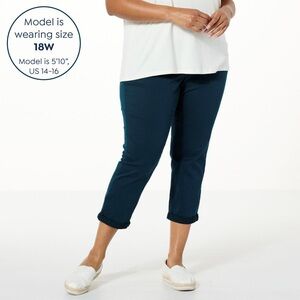 NWT Democracy Women’s Ab"solution® Colored High Rise Bootcut Jeans Size 16 Gray